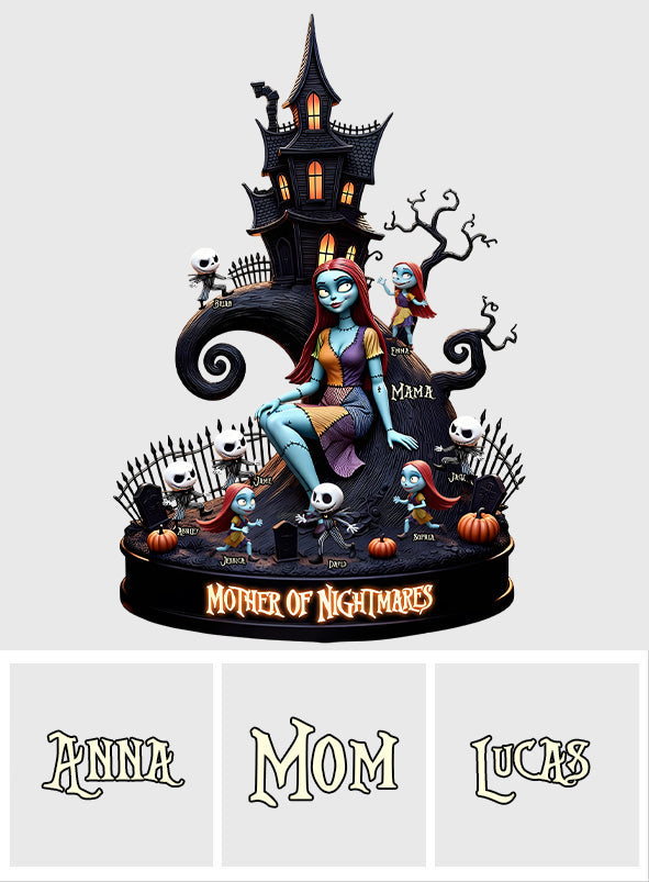 Mother Of Nightmares - Personalized Nightmare Custom Shaped Acrylic Plaque