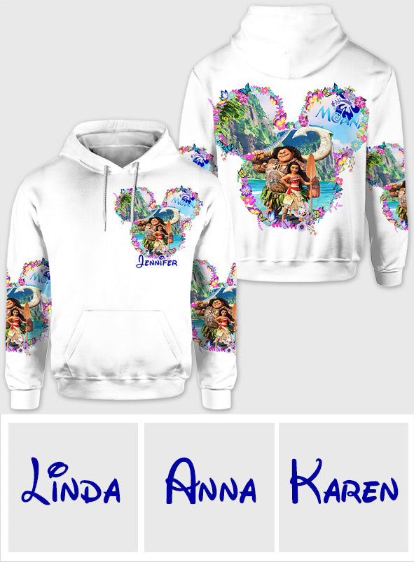 Sea Blossom - Personalized Mouse All Over Shirt