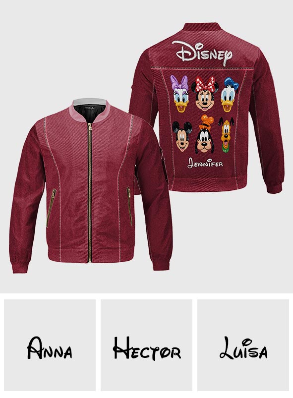 Friends - Personalized Mouse Bomber Jacket