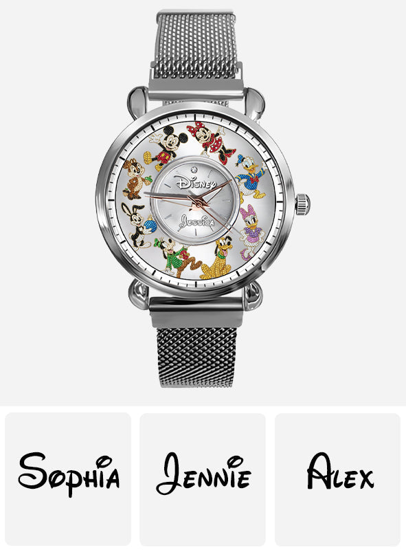 Magical Friends - Personalized Mouse Women Hand Watch