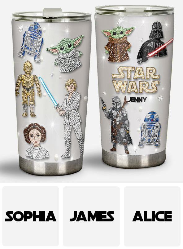 The Galaxy - Personalized The Force Tumbler