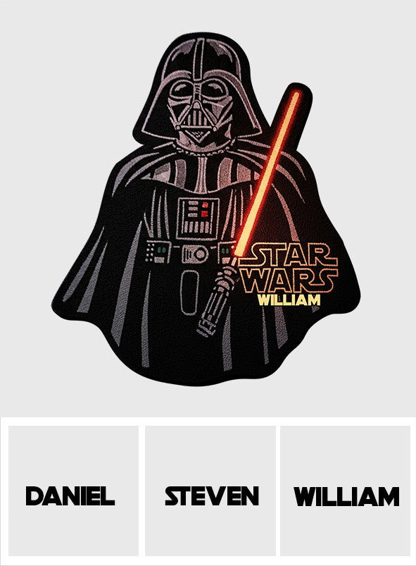 Strong Warrior - Personalized The Force Shaped Doormat/ Rug