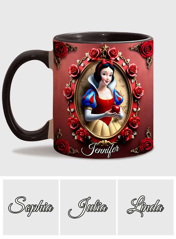 Beautiful Princess - Personalized Mouse Accent Mug