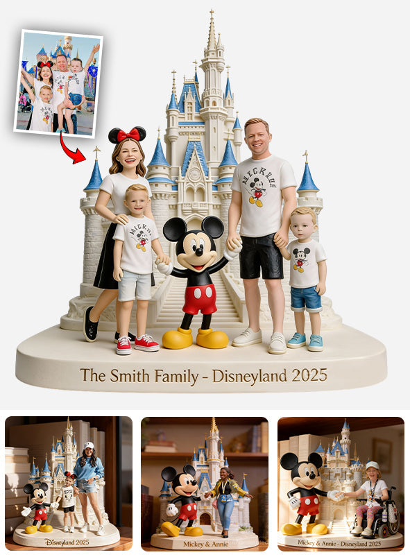 A Magical Day Together - Personalized Mouse Custom Shaped Acrylic Plaque