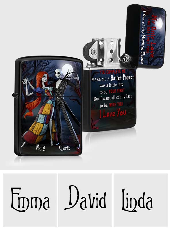 We're Simply Meant To Be - Personalized Nightmare Lighter