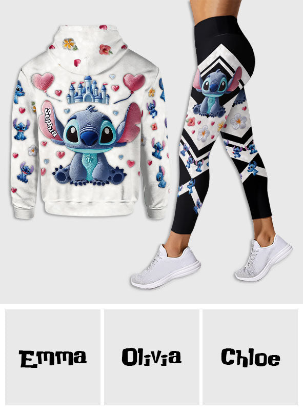 Ohana Means Family - Personalized Ohana Hoodie and Leggings