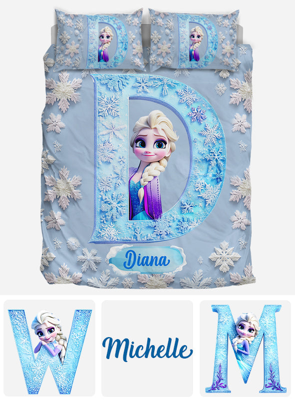 Snowflake Princess - Personalized Quilt Set