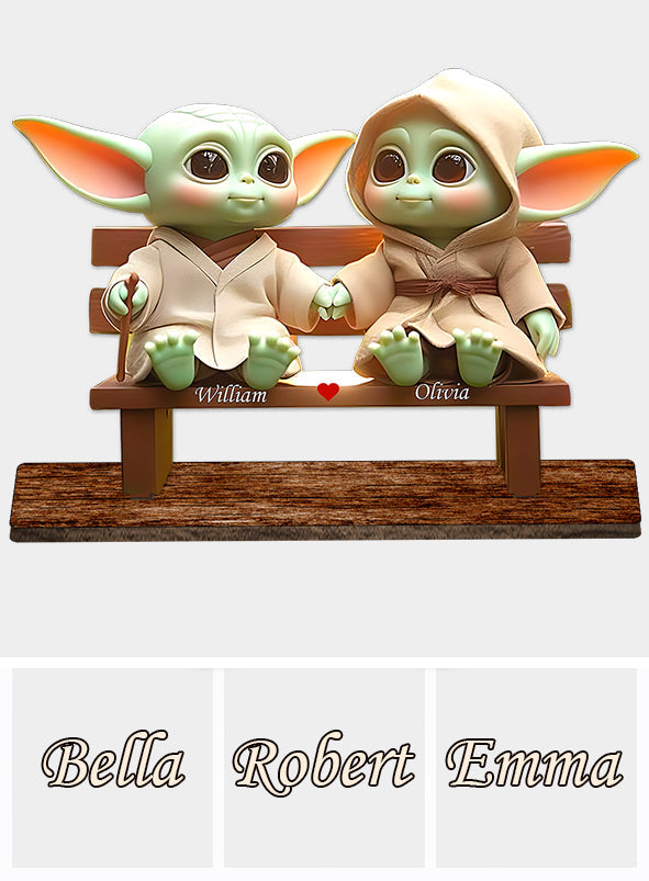 You & Me We Got This - Personalized The Force 1 Layered Big Freestanding