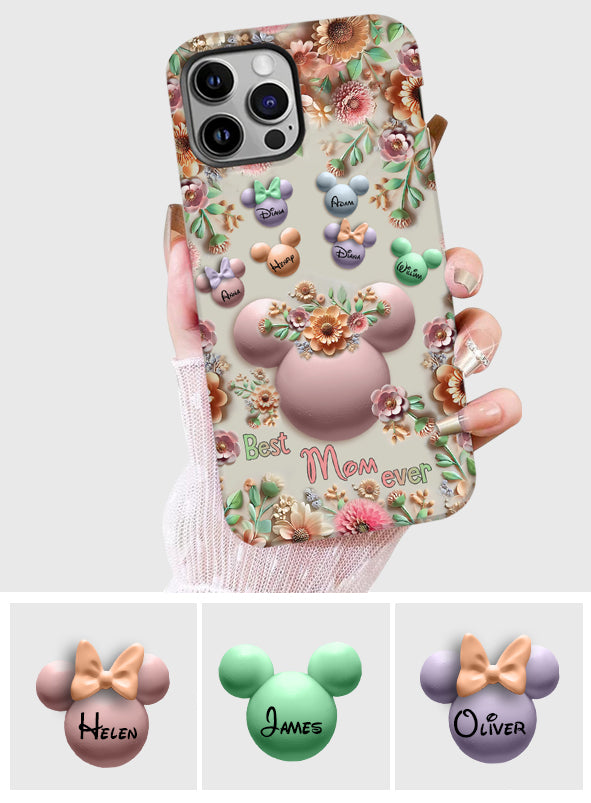 Best Mom / Grandma Ever - Personalized Mouse Full Print Phone Case