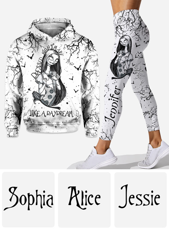 Nightmare Dressed Like A Daydream - Personalized Nightmare Hoodie and Leggings