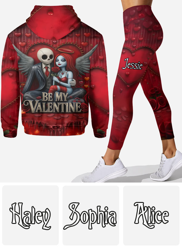 Be My Valentine - Personalized Nightmare Hoodie and Leggings