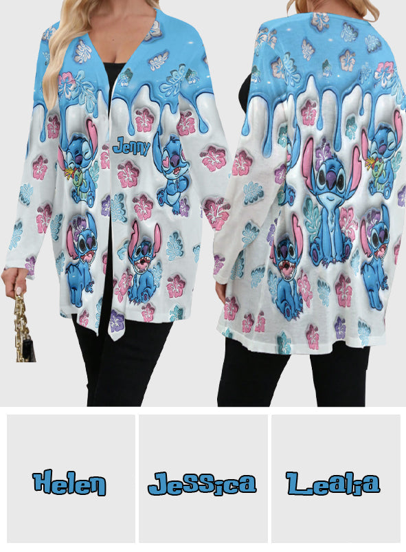 Ohana Means Famiky - Personalized Ohana Cardigan