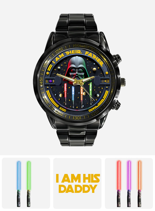 I'm Their Father - Personalized The Force Hand Watch