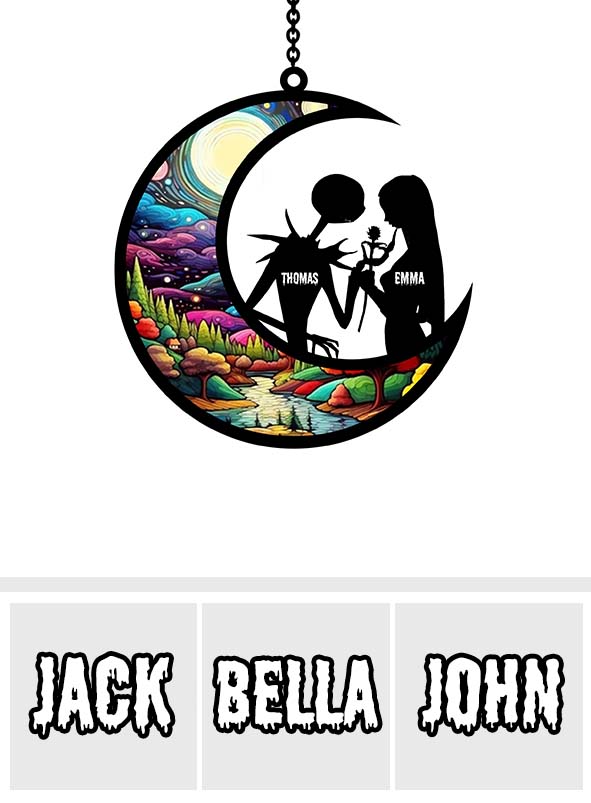 Together Forever - Personalized Nightmare Window Hanging Suncatcher Ornament
