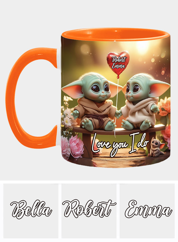 You & Me We Got This - Personalized The Force Accent Mug