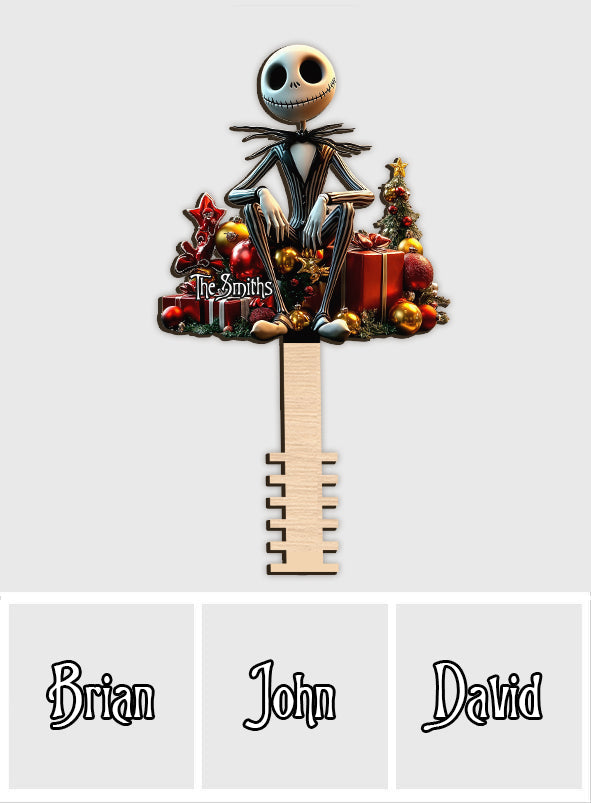 Merry Christmas - Personalized Nightmare Tree Topper