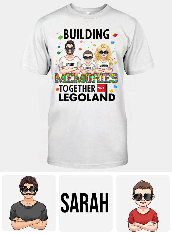 Building Memories Together - Personalized T-shirt And Hoodie