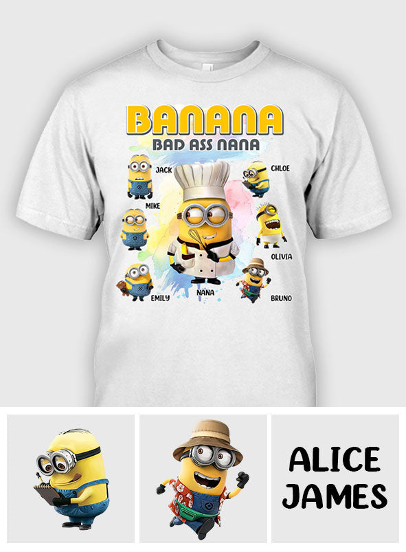 Banana Nana - Personalized Grandma T-shirt And Hoodie