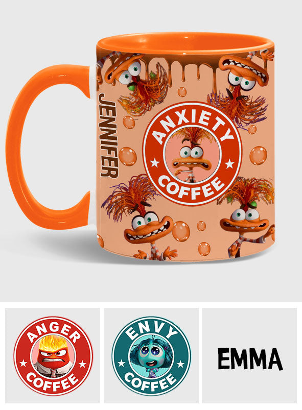 Emotional Coffee - Personalized Accent Mug