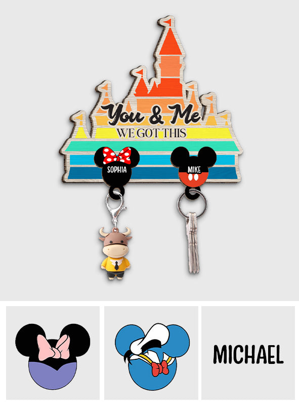 We Got This - Personalized Mouse Key Holder