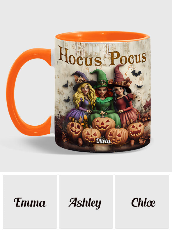 The Sanderson Sisters - Personalized Three Witches Accent Mug