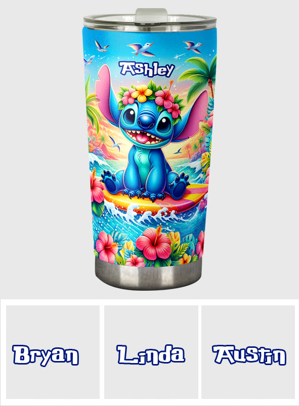 Ohana Summer - Personalized Ohana Tumbler