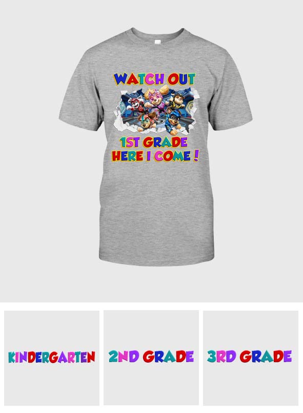 Watch Out Here I Come - Personalized Kid Kid T-Shirt
