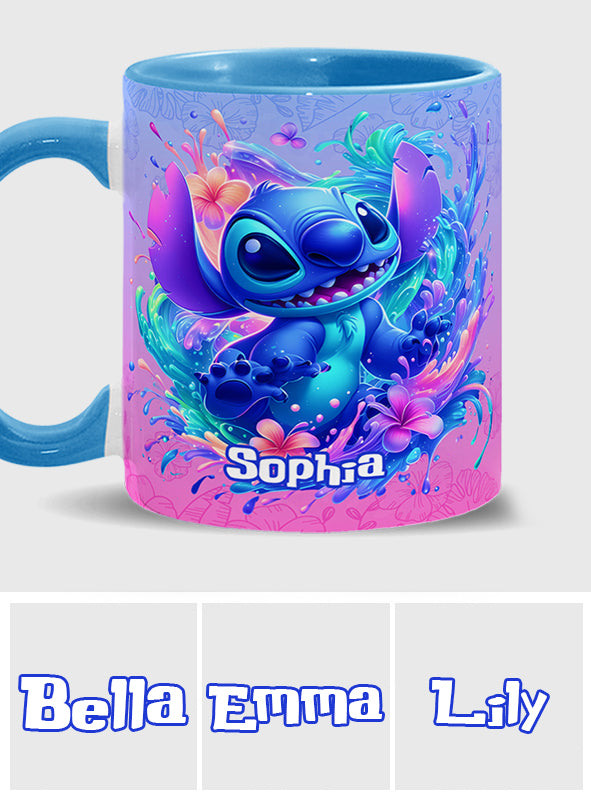 Ohana Means Family - Personalized Ohana Accent Mug