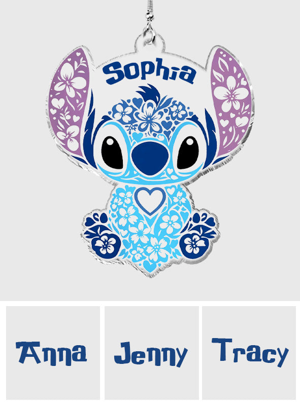 Summer Ohana - Personalized Ohana Ornament