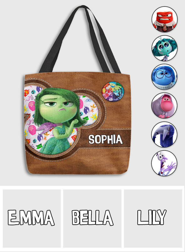 It's Ok To Feel All The Feels - Personalized Tote Bag