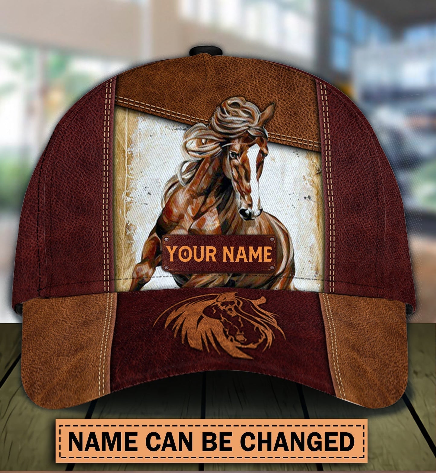 Love Horse - Personalized Horse Classic Cap 0823