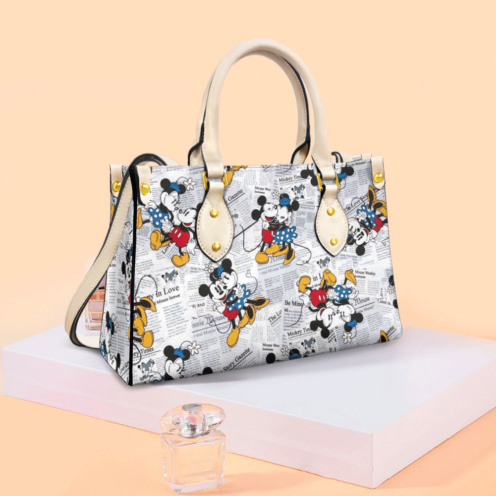 Love Mouse Mouse Leather Handbag 0523