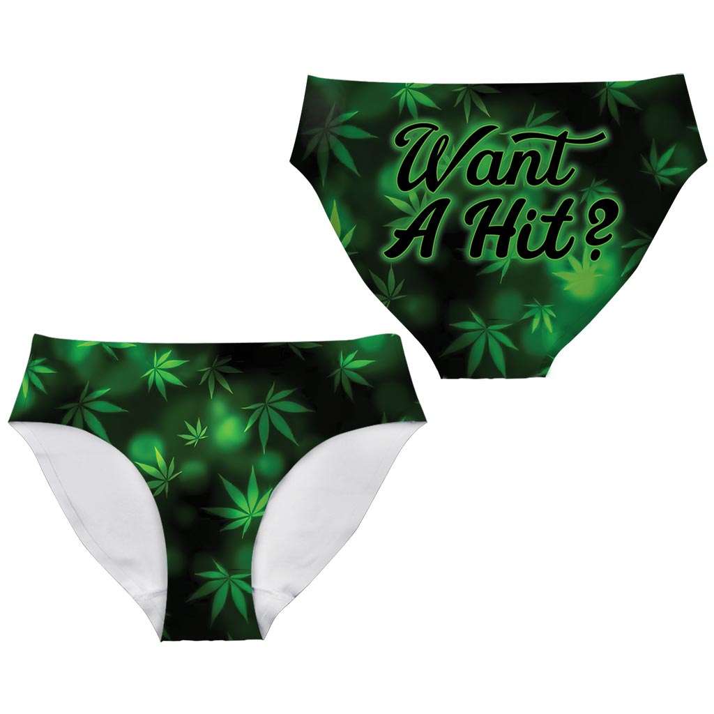 Want A Hit - Weed Women's Briefs