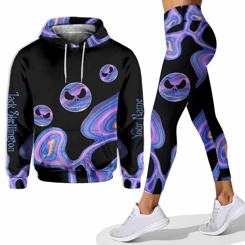 Nightmare King Free Line Hologram - Personalized Hoodie and Leggings