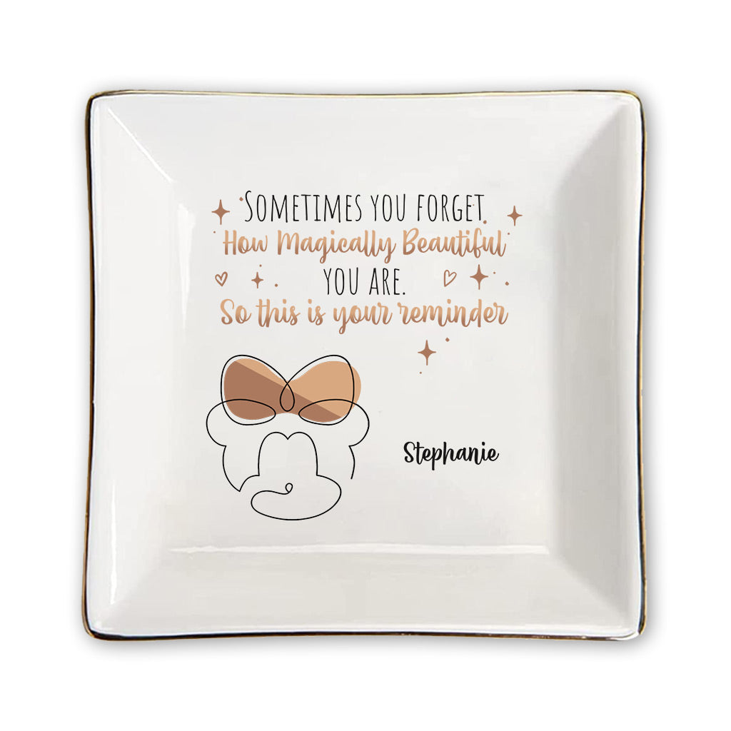 This Is Your Reminder - Personalized Mouse Jewelry Dish