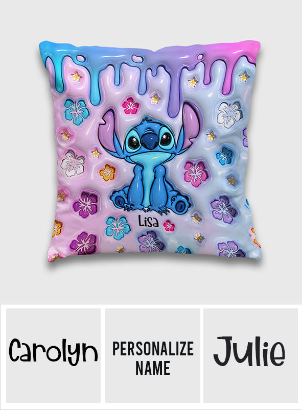 Ohana Means Family - Personalized Ohana Throw Pillow