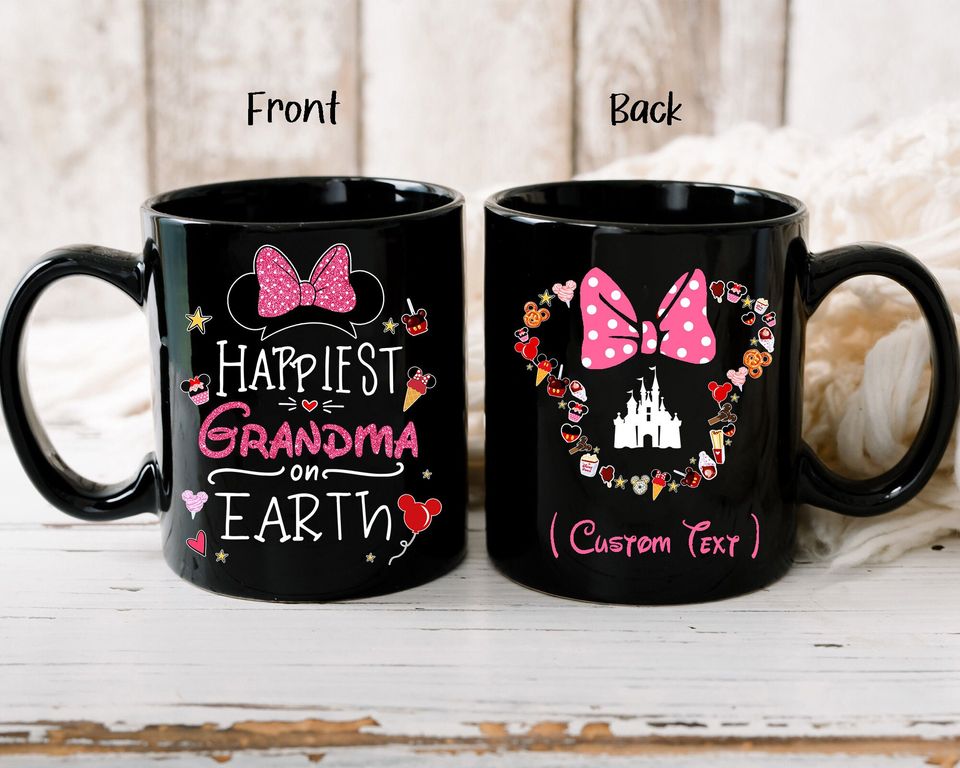 Happiest Grandma On Earth Mouse Mug 0224