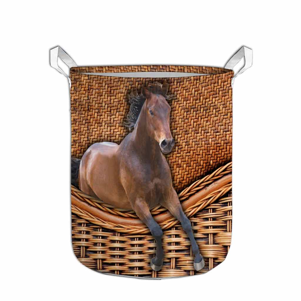 Love Horses Storage Basket 062021