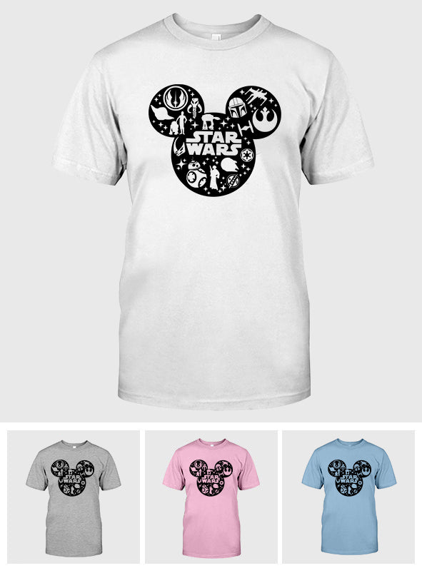 Mouse Ears - The Force T-shirt And Hoodie