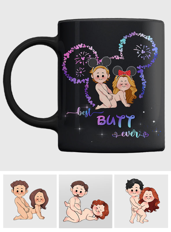 Best Butt Ever Mouse Ears Naughty - Personalized Mouse Mug