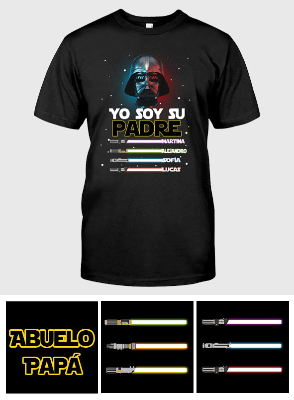 Yo Soy Su Padre - Personalized Father T-shirt And Hoodie