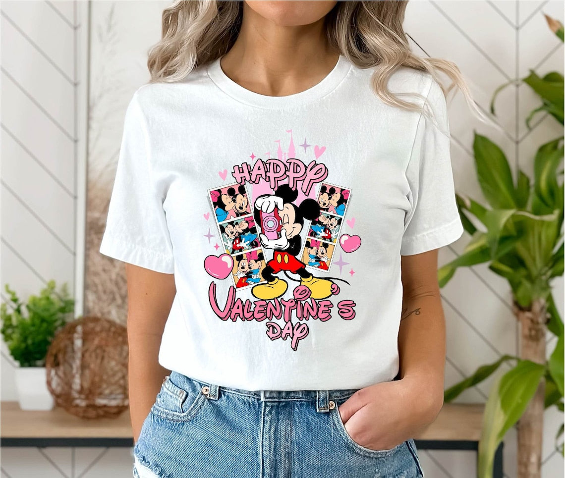 Happy Valentine's Day Mouse T-shirt & Hoodie 0124