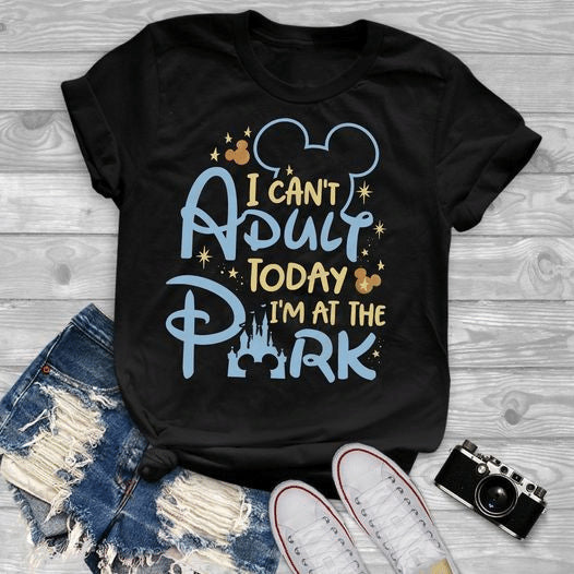 I Can't Adult Today Mouse T-shirt & Hoodie 0224
