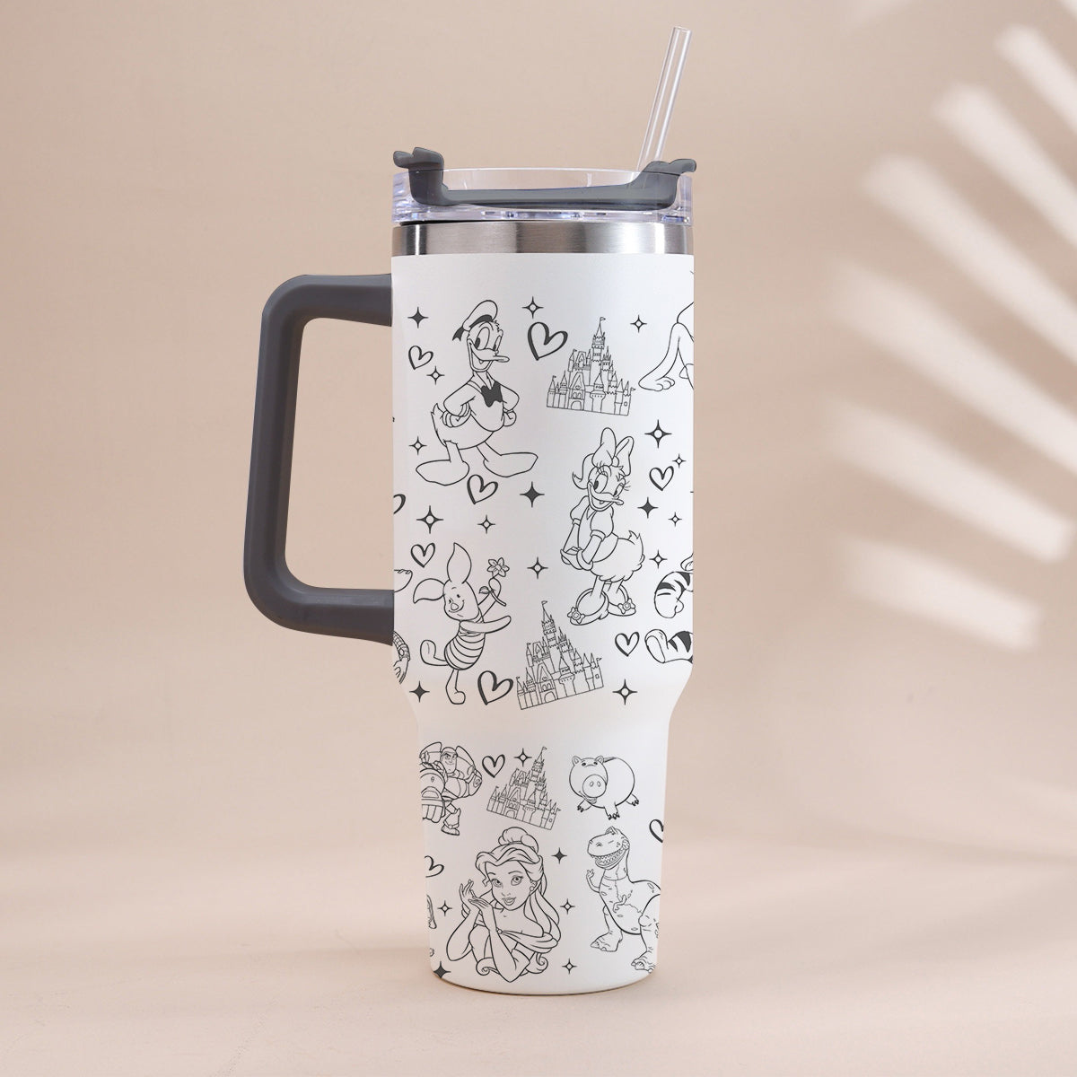 Magic World Mouse Tumbler With Handle 0224