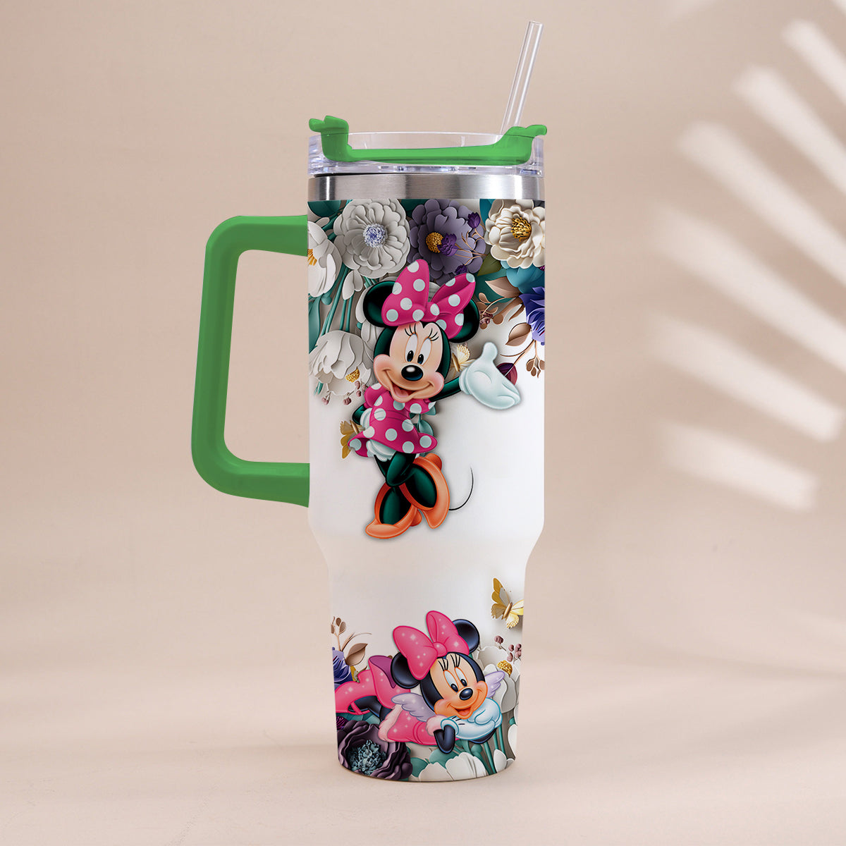 Love Mouse Personalized Mouse Tumbler With Handle 0224