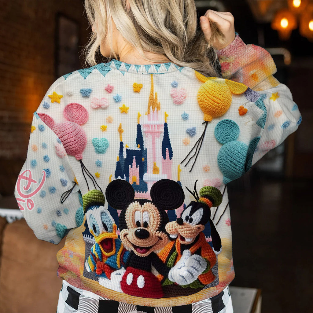 Magical Mouse Ears - Personalized Mouse Ugly Sweater