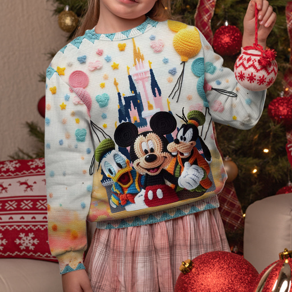 Magical Mouse Ears - Personalized Mouse Ugly Sweater