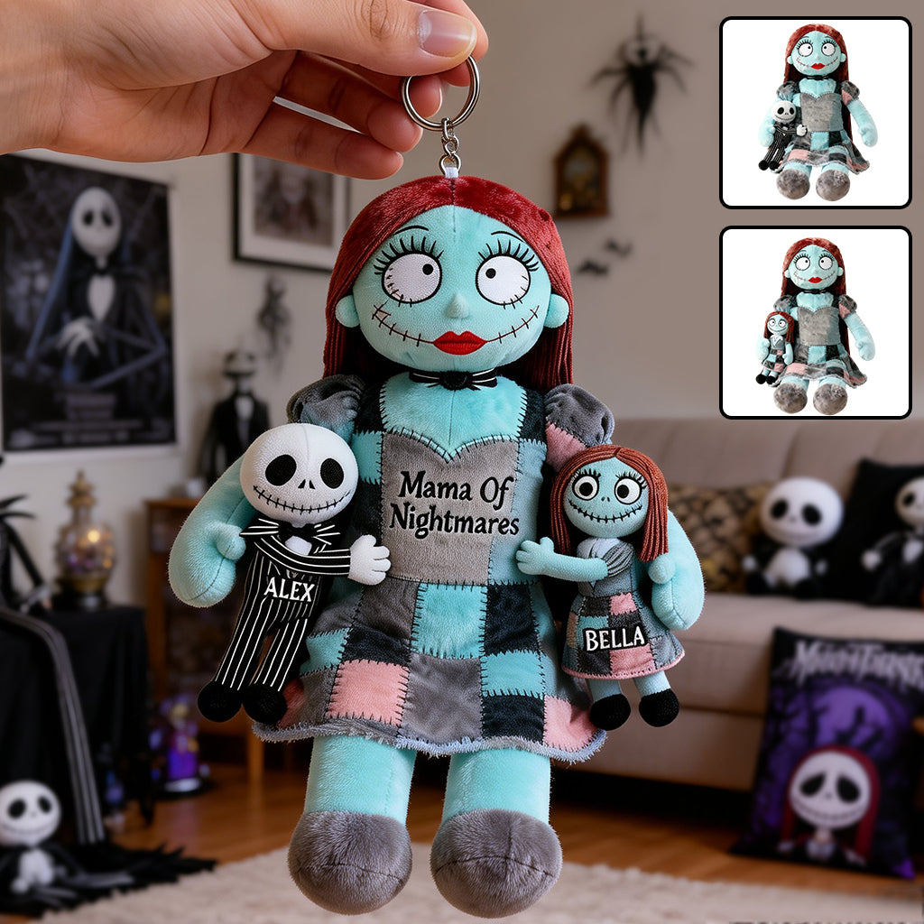 Mother Of Nightmares - Personalized Nightmare Plush Keychain