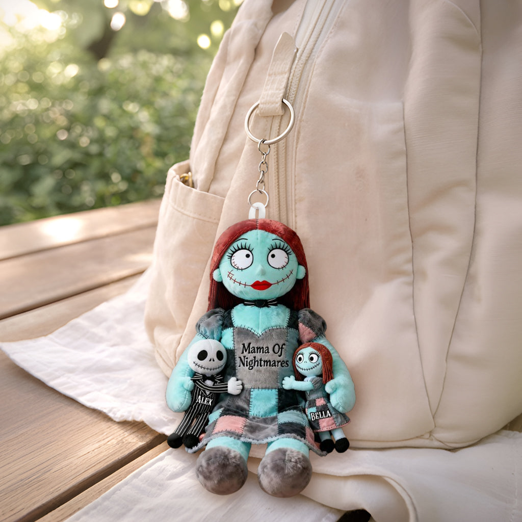 Mother Of Nightmares - Personalized Nightmare Plush Keychain