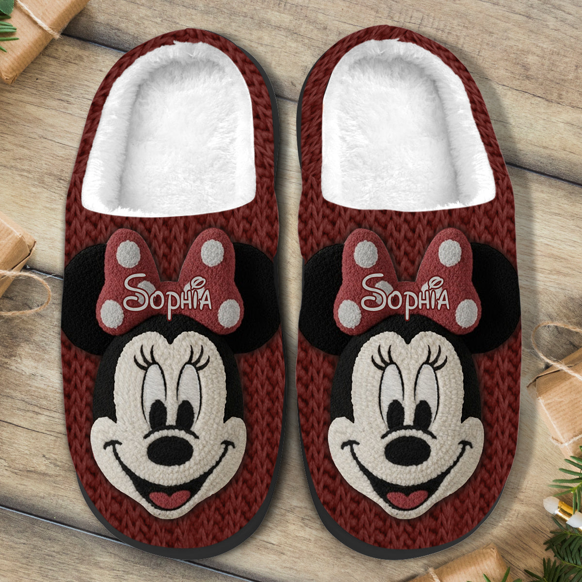 Magical Time - Personalized Mouse Slippers